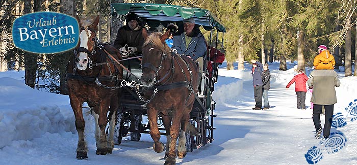 Spazieren und Winterwandern in Bayern