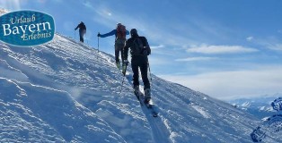 Bei den Skitouren in Bayern ist der Weg das Ziel