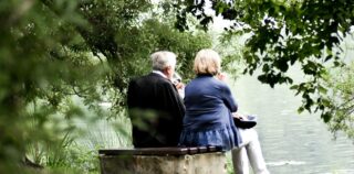 Senioren Urlaub in den Bergen